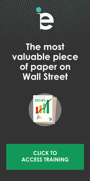 Ad - The Most valuable piece of paper on WallStreet, click here to access training.