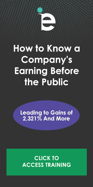 Ad - Know a company's earnings before the public, click here to access training.